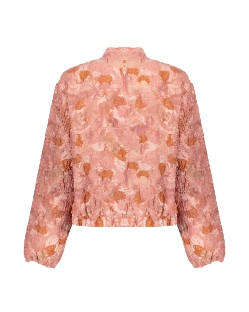 Geisha Bomber jacquard 420 pink combi