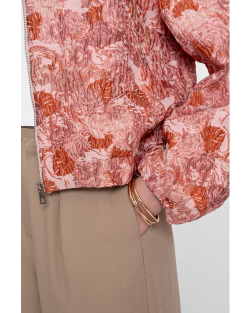 Geisha Bomber jacquard 420 pink combi