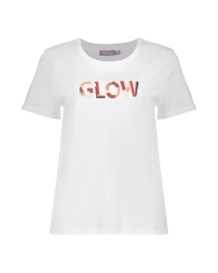 Geisha T-shirt glow 10 off-white/light pink