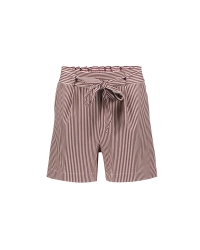 Geisha pants 718 ecru/cherry red