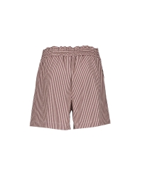 Geisha pants 718 ecru/cherry red