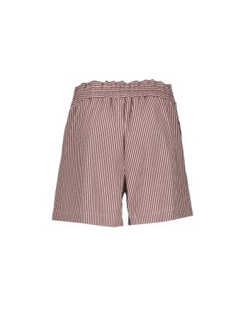 Geisha pants 718 ecru/cherry red