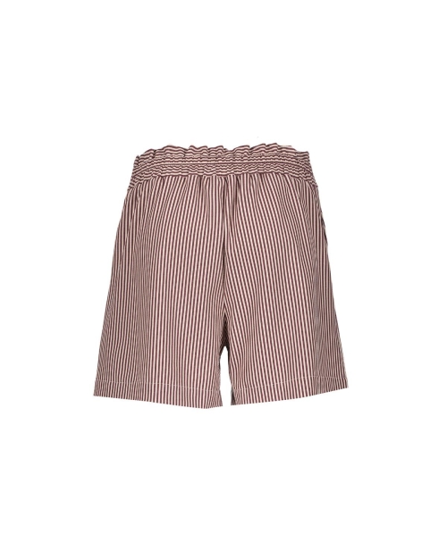 Geisha pants 718 ecru/cherry red