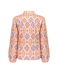 Geisha blouse 422 light pink/chambray