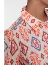 Geisha blouse 422 light pink/chambray