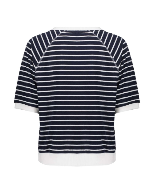 Geisha T-shirt stripe 675 navy/white