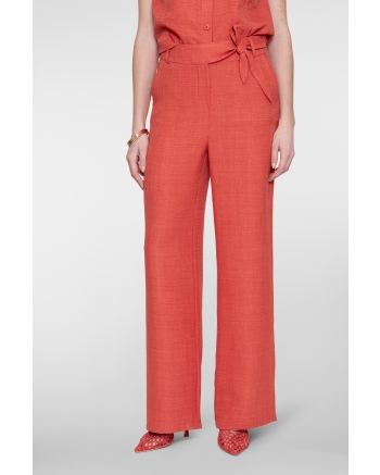 Geisha Pants with strap 201 burned orange