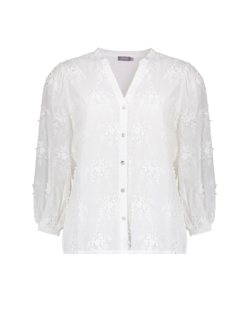 Geisha Blouse 10 off-white