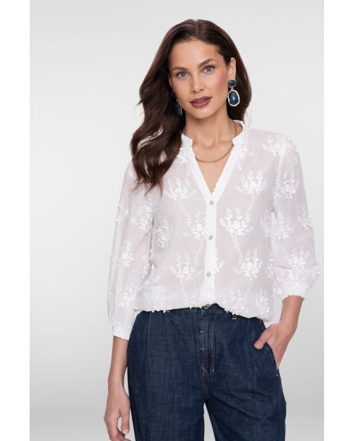 Geisha Blouse 10 off-white