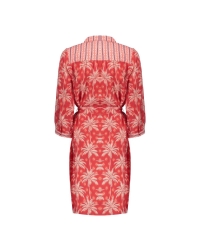 Geisha dress 450 red/ecru