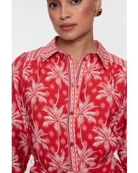 Geisha dress 450 red/ecru