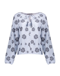 Geisha top 600 light blue/navy