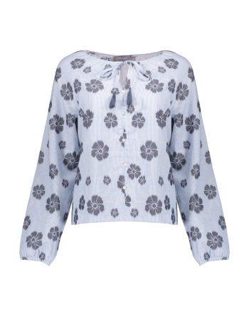 Geisha top 600 light blue/navy