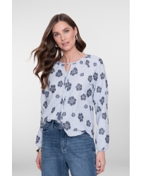 Geisha top 600 light blue/navy