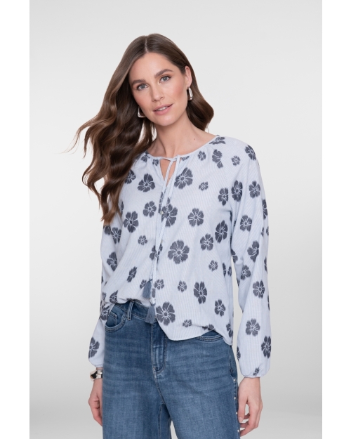 Geisha top 600 light blue/navy