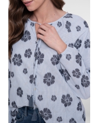 Geisha top 600 light blue/navy