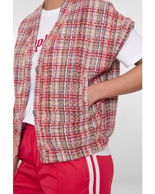 Geisha Gilet 450 red/sand