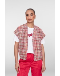 Geisha Gilet 450 red/sand