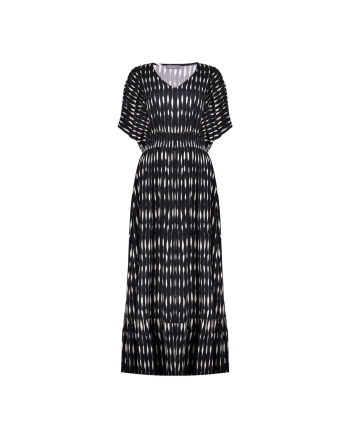 Geisha dress 999 black/ecru