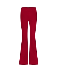 Studio Anneloes Flair bonded trousers 4000 ruby red