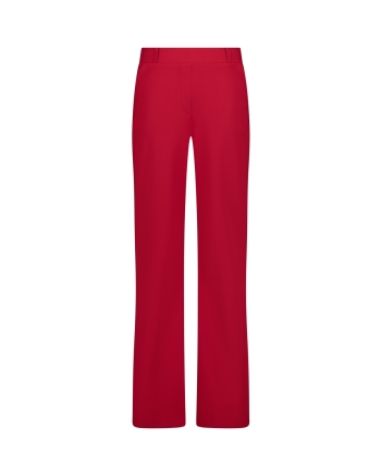 Studio Anneloes Flair bonded trousers 4000 ruby red