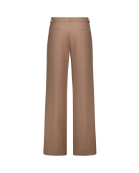 Studio Anneloes Lexie waffle trousers 2200 latte