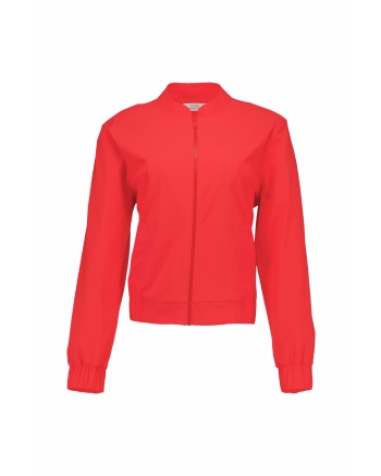 Studio Anneloes Benja bomber jacket 2800 coral red