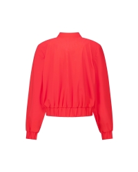Studio Anneloes Benja bomber jacket 2800 coral red