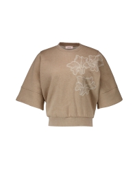 Studio Anneloes Pleuni ssl embroiderie sweater 2200 latte