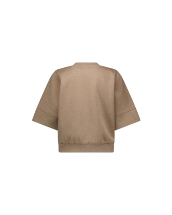 Studio Anneloes Pleuni ssl embroiderie sweater 2200 latte