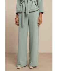 Studio Anneloes Luz twill trousers 7700 light sage green