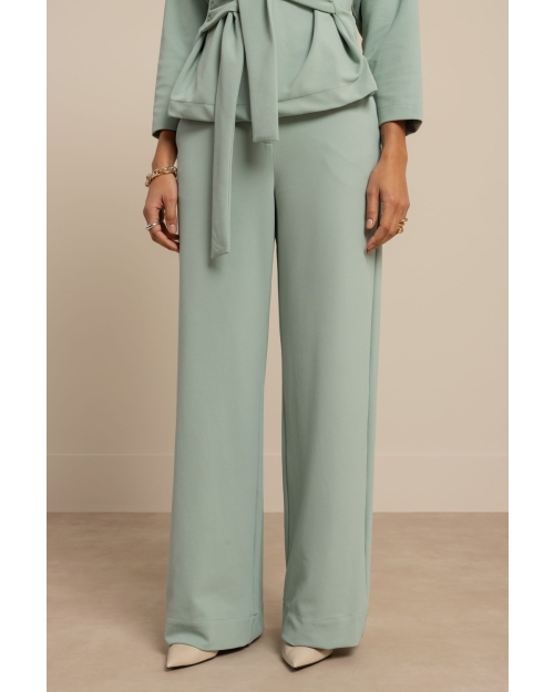 Studio Anneloes Luz twill trousers 7700 light sage green