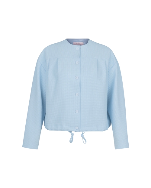 Studio Anneloes Selma waffle jacket 7000 pastel blue