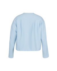 Studio Anneloes Selma waffle jacket 7000 pastel blue