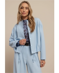 Studio Anneloes Selma waffle jacket 7000 pastel blue