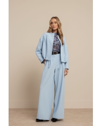 Studio Anneloes Selma waffle jacket 7000 pastel blue