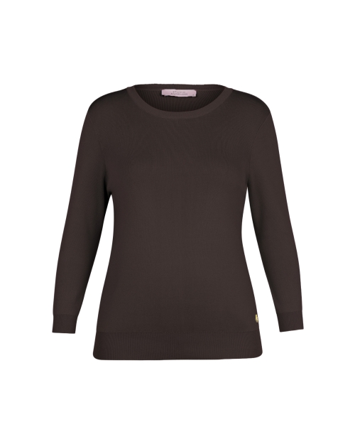 Studio Anneloes Luna 3/4 slv pullover 8700 espresso
