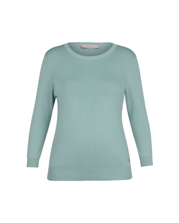 Studio Anneloes Luna 3/4 slv pullover 7700 light sage green