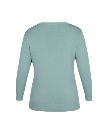 Studio Anneloes Luna 3/4 slv pullover 7700 light sage green