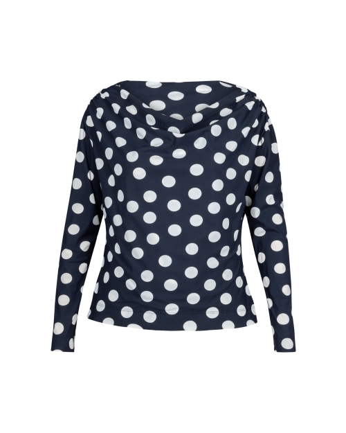 Studio Anneloes Fleur polkadot top 6914 darkblue/kit