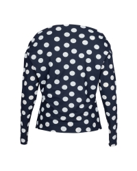 Studio Anneloes Fleur polkadot top 6914 darkblue/kit