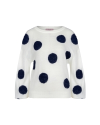 Studio Anneloes Eliza dot pullover 1469 kit/dark blue