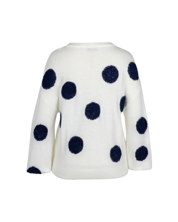 Studio Anneloes Eliza dot pullover 1469 kit/dark blue