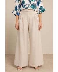 Studio Anneloes Sky sparkle waffle trousers 1401 kit/silver