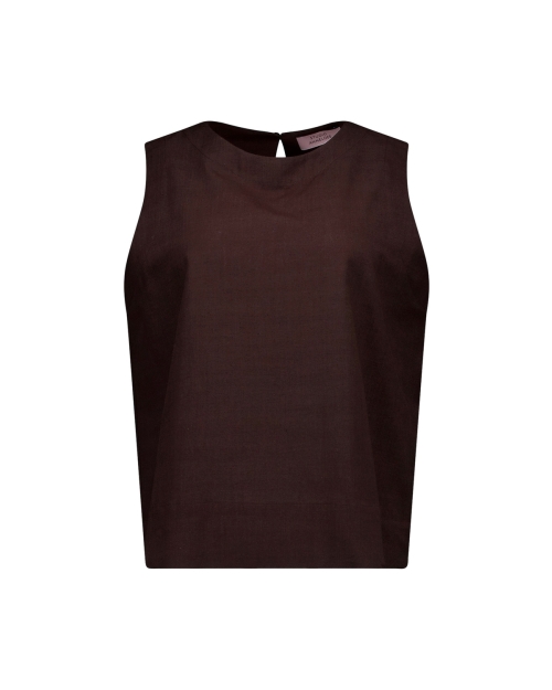 Studio Anneloes Gilian linen top 8700 espresso