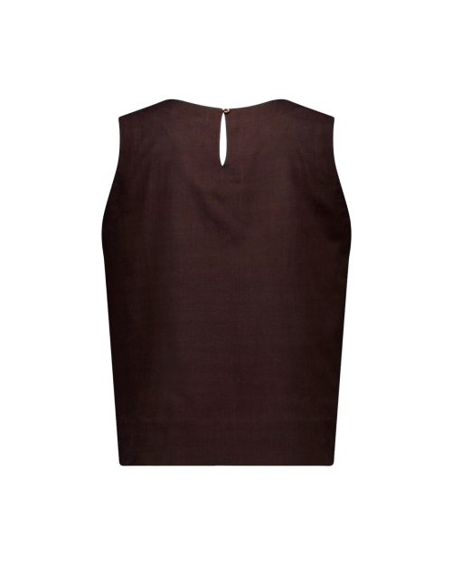 Studio Anneloes Gilian linen top 8700 espresso