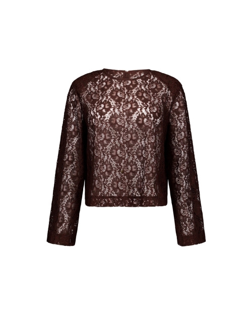 Studio Anneloes Amaya lace top 8700 espresso