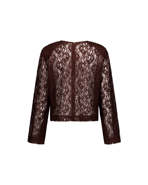 Studio Anneloes Amaya lace top 8700 espresso