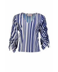Studio Anneloes Ollie stripe top 1473 kit/electric blue