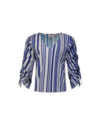 Studio Anneloes Ollie stripe top 1473 kit/electric blue